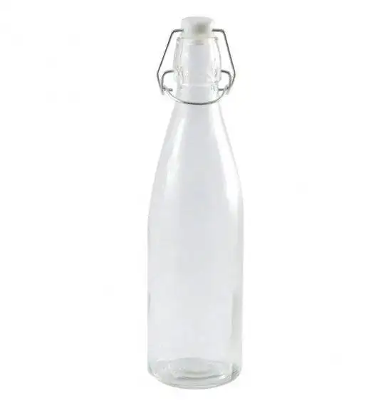 TADAR Szklana butelka z klipsem 500 ml
