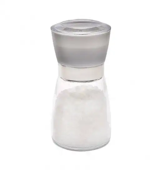 TADAR Szklany młynek do soli i pieprzu 170 ml / szary