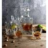BOHEMIA QUADRO Zestaw do whisky Karafka + szklanki / 13 el / szkło kryształowe