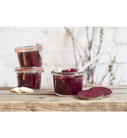 WYPRZEDAŻ! WECK Komplet 12 słoików na przetwory 50 ml - BEZ POKRYWKI! 