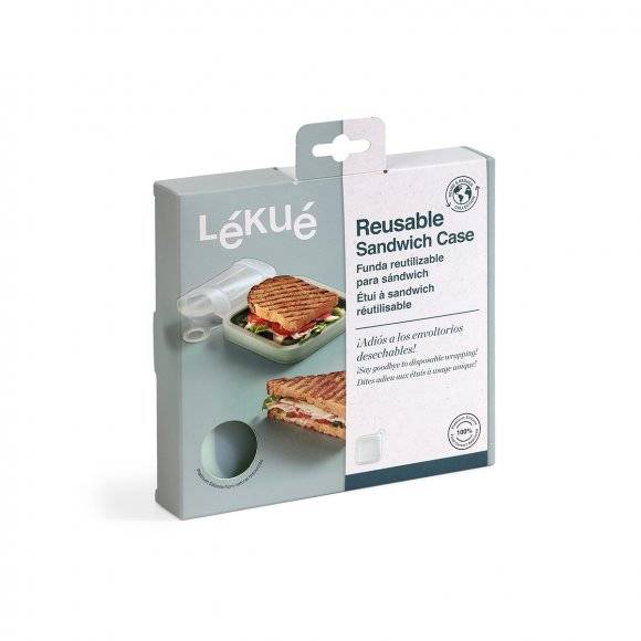 LEKUE Lunchbox / pojemnik śniadaniowy wielorazowego użytku