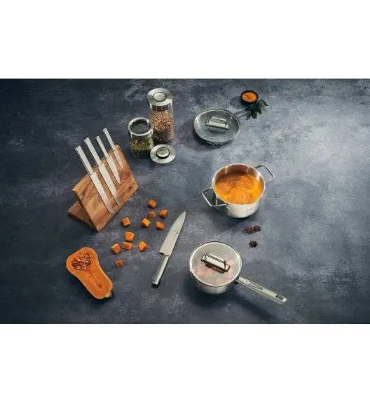 GERLACH AMBIENTE Garnek 2,5 l z pokrywką 20 cm / stal nierdzewna 