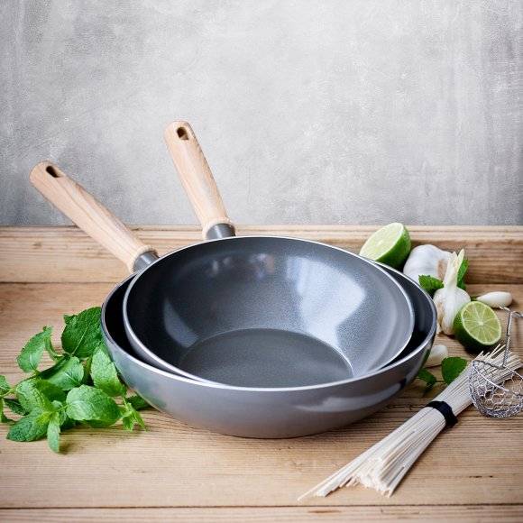 GREENCHEF VINTAGE Wok 28 cm / powłoka diamentowa