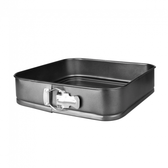 TADAR Tortownica 24 x 24 cm / kwadratowa / stal węglowa