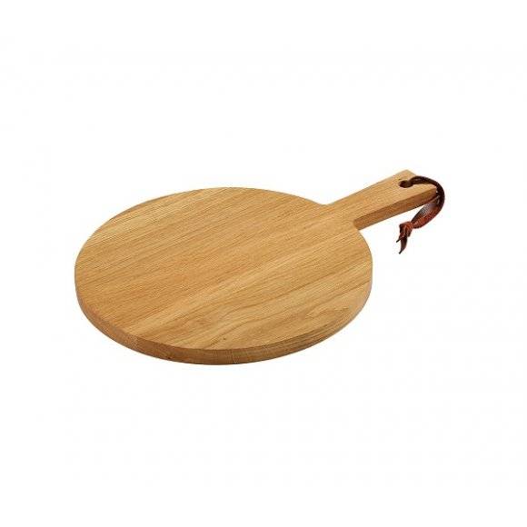 ZASSENHAUS Okrągła deska do serwowania z drewna dębowego / 30 cm