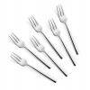 AMEFA BLISS Sztućce UE 6 x Widelczyk do ciasta 15,5 cm / połysk / stal nierdzewna 18/0
