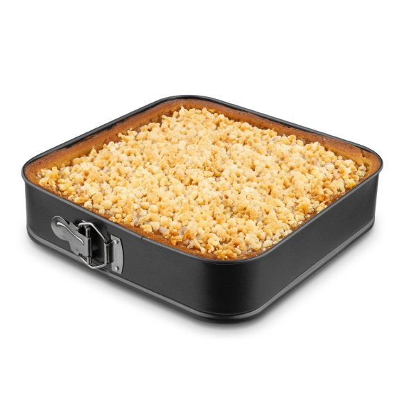 TADAR Tortownica 28 x 28 cm / kwadratowa / stal węglowa