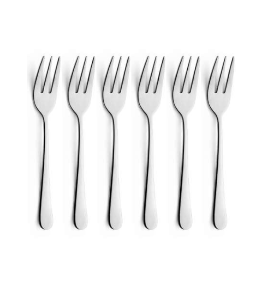 AMEFA AUSTIN Sztućce UE 6x Widelczyk do ciasta 14,3 cm stal 18/0 