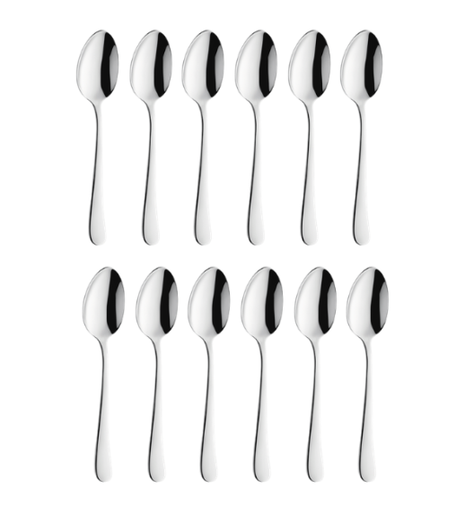 AMEFA AUSTIN Sztućce UE 12x Łyżeczka do herbaty 14,2 cm stal 18/0 
