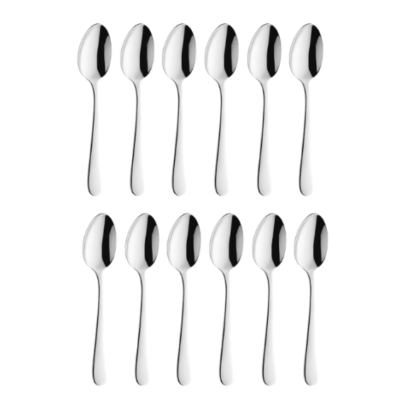 AMEFA AUSTIN Sztućce UE 12x Łyżeczka do herbaty 14,2 cm stal 18/0 