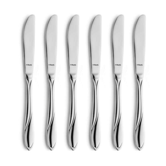 AMEFA WHISPER Sztućce UE 6x Nóż obiadowy 21,5 cm stal 18/0 LUZ