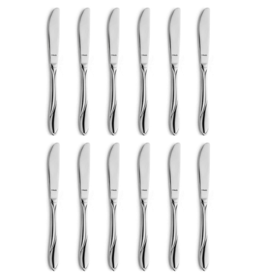 AMEFA WHISPER Sztućce UE 12x Nóż obiadowy 21,5 cm stal 18/0 LUZ