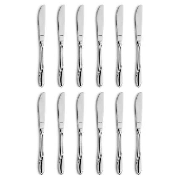 AMEFA WHISPER Sztućce UE 12x Nóż obiadowy 21,5 cm stal 18/0 LUZ