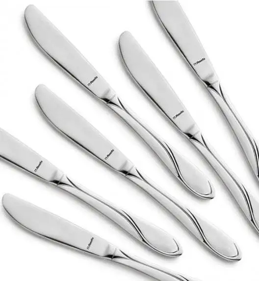 AMEFA WHISPER Sztućce UE 12 x Nóż obiadowy 21,5 cm / stal 18/0 LUZ