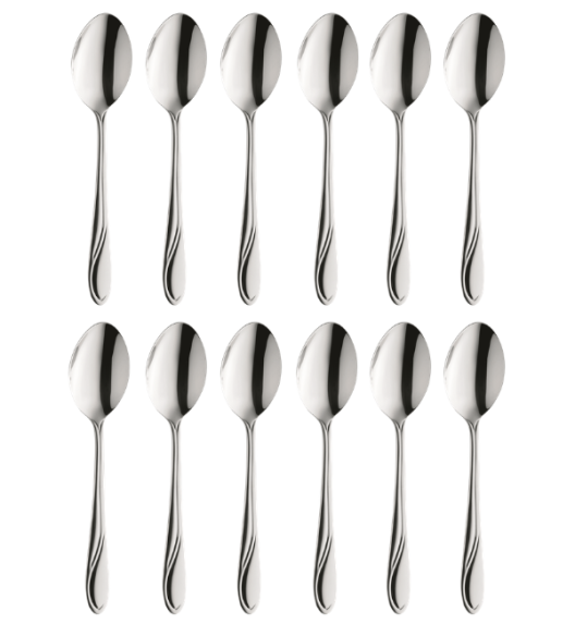 AMEFA WHISPER Sztućce UE 12x Łyżka obiadowa 19,4 cm stal 18/0 LUZ