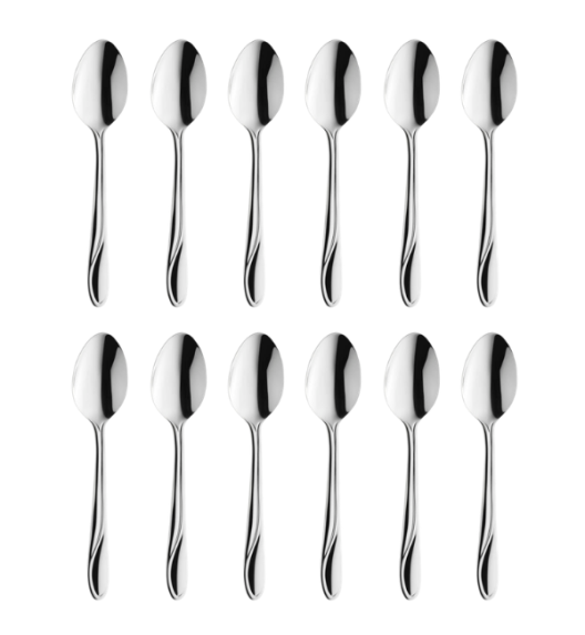 AMEFA WHISPER Sztućce UE 12x Łyżeczka do kawy 11,3 cm stal 18/0 LUZ