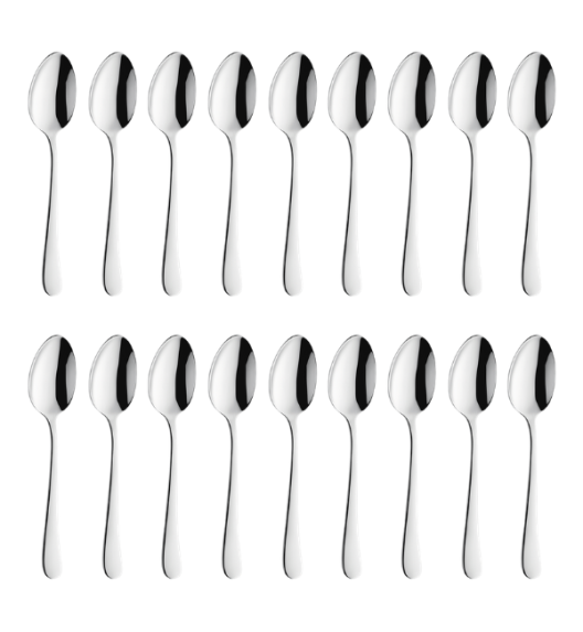 AMEFA AUSTIN Sztućce UE 18x Łyżeczka do herbaty 14,2 cm stal 18/0 