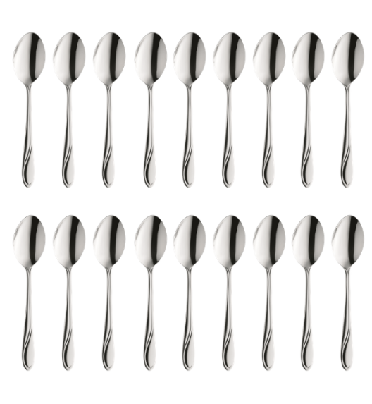 AMEFA WHISPER Sztućce UE 18x Łyżka obiadowa 19,4 cm stal 18/0 LUZ