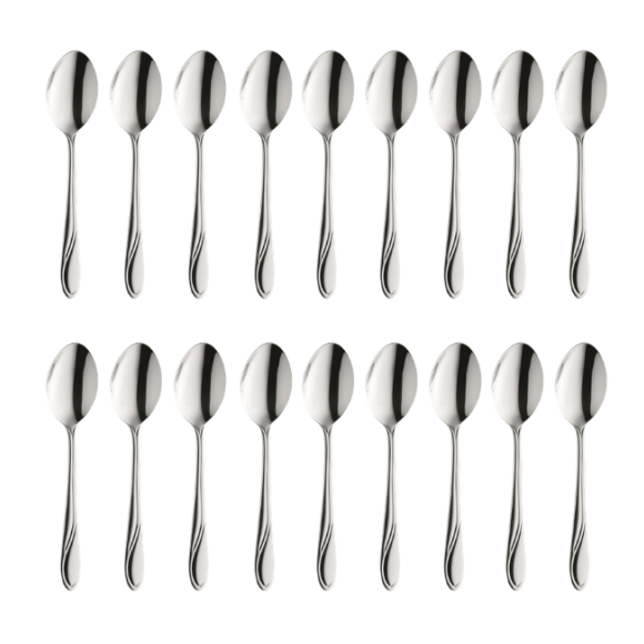 AMEFA WHISPER Sztućce UE 18x Łyżka obiadowa 19,4 cm stal 18/0 LUZ