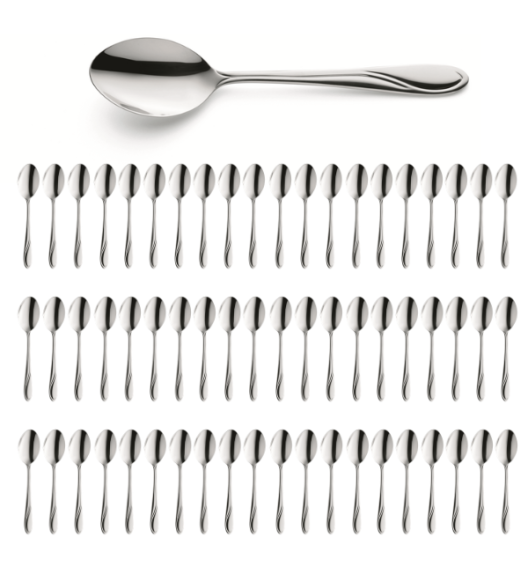AMEFA WHISPER Sztućce UE 60x Łyżka obiadowa 19,4 cm stal 18/0 LUZ