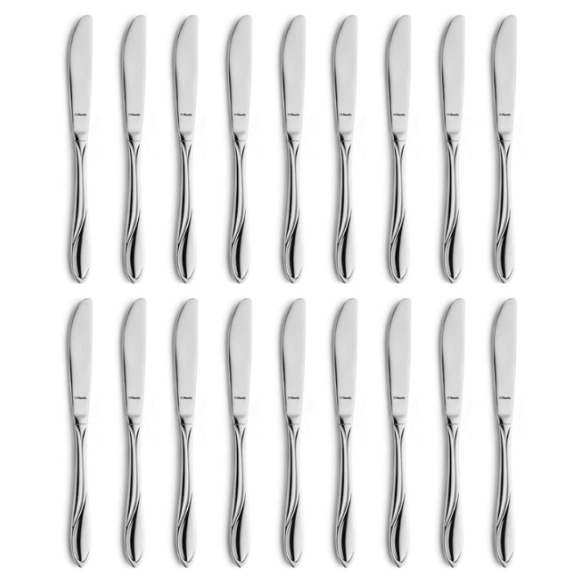 AMEFA WHISPER Sztućce UE 18x Nóż obiadowy 21,5 cm stal 18/0 LUZ