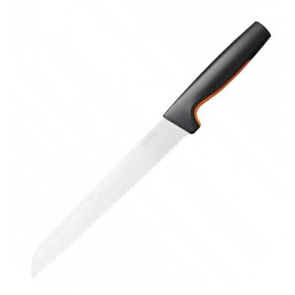 FISKARS FUNCTIONAL FORM 1057552 Komplet 5 noży w bloku bambusowym + NN ostrzałka uniwersalna