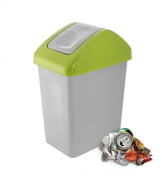 BRANQ 1310 Kosz / pojemnik na śmieci 10 L do segregacji / zielony