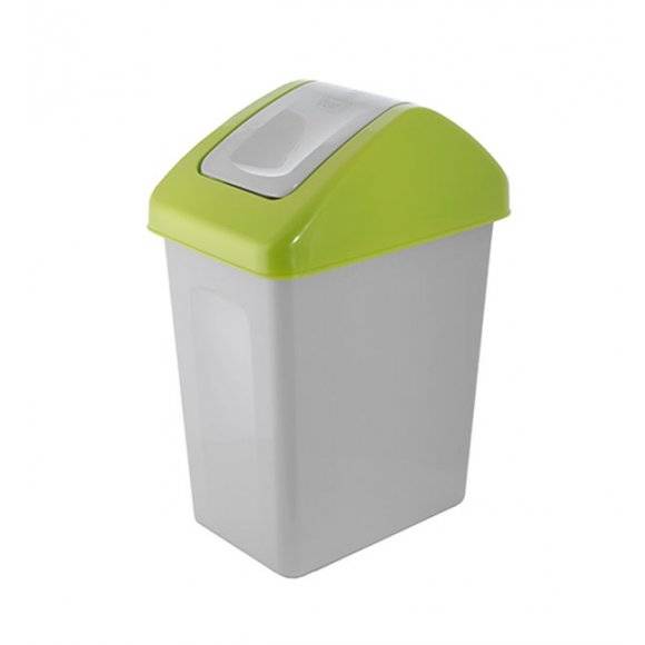 BRANQ 1325 Kosz / pojemnik na śmieci 25 L do segregacji / zielony