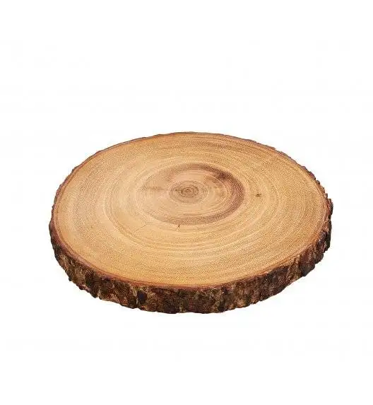 WYPRZEDAŻ! ZASSENHAUS Deska do serwowania z drewna akacjowego ⌀ 23 cm