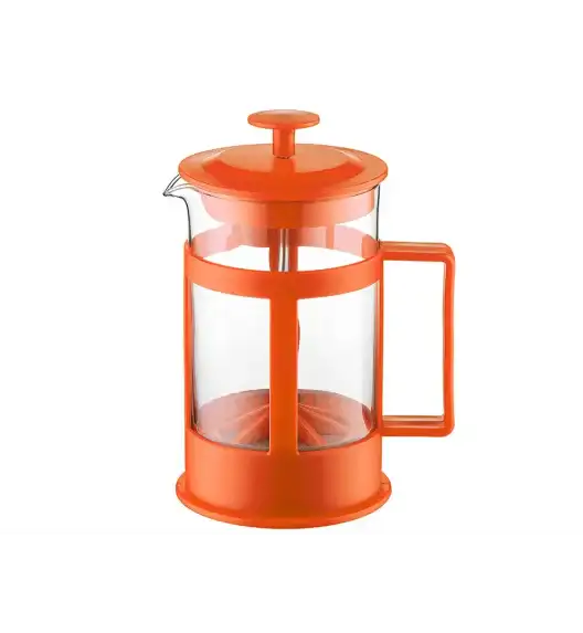 DOMOTTI LUNGO Zaparzacz do kawy, herbaty oraz ziół 600 ml / pomarańczowy
