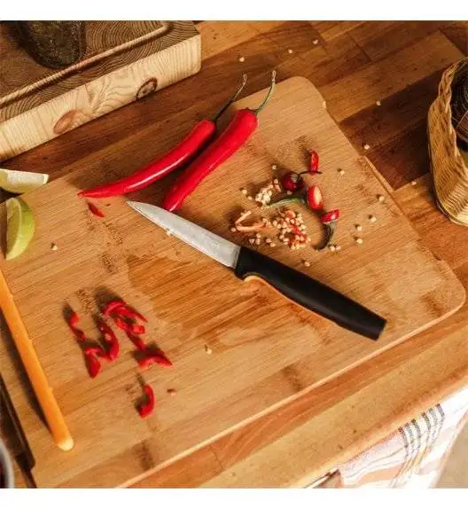 FISKARS FUNCTIONAL FORM 1057558 Komplet 5 noży kuchennych STARTER SET w pudełku + ostrzałka Fiskars Essential