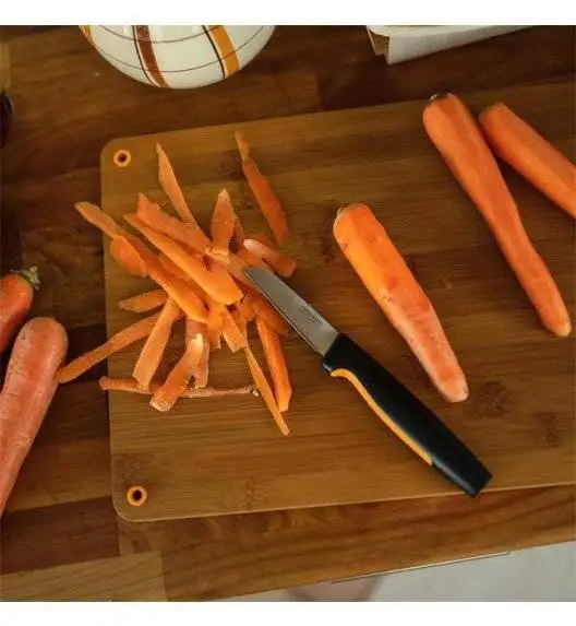 FISKARS FUNCTIONAL FORM 1057558 Komplet 5 noży kuchennych STARTER SET w pudełku + ostrzałka Fiskars Essential