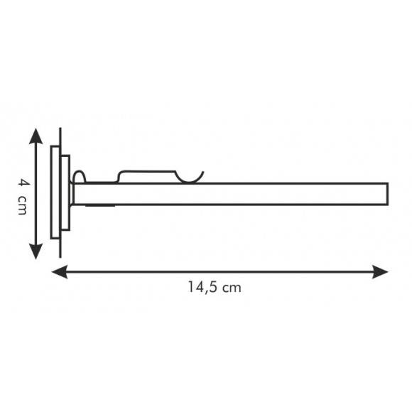 TESCOMA GRADIUS Termometr kuchenny uniwersalny 14,5 cm / stal nierdzewna