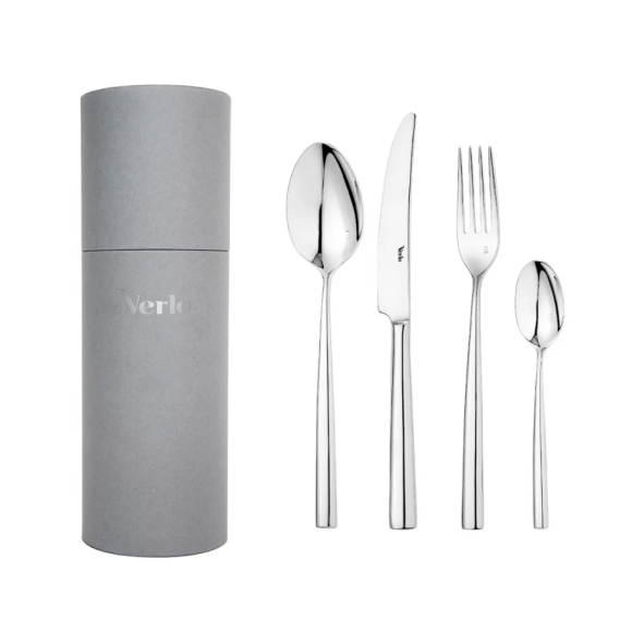 VERLO SU Sztućce Komplet 24 elementy dla 6 osób / połysk
