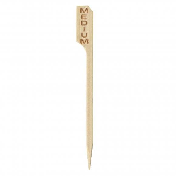 VERLO MEDIUM Wykałaczki / patyczki bambusowe 9 cm / 100 szt.