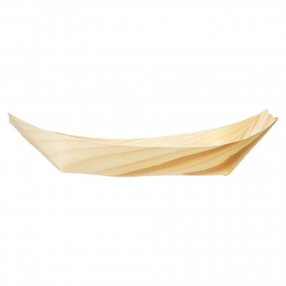 VERLO FingerFood Naczynie bambusowe łódka 9 x 16,5 cm / 50 szt.