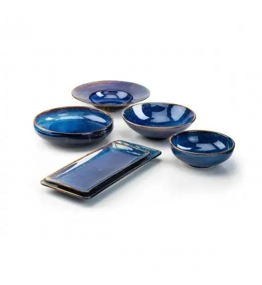 VERLO DEEP BLUE Talerz głęboki / salaterka 23,5 cm / porcelana