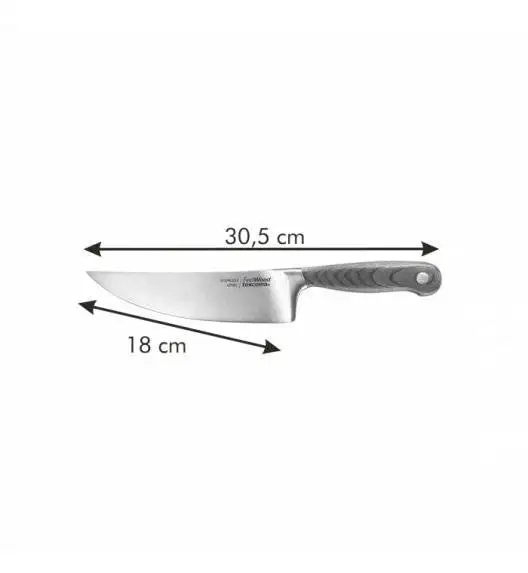 TESCOMA FEELWOOD Nóż kuchenny 18 cm / drewno jesionowe