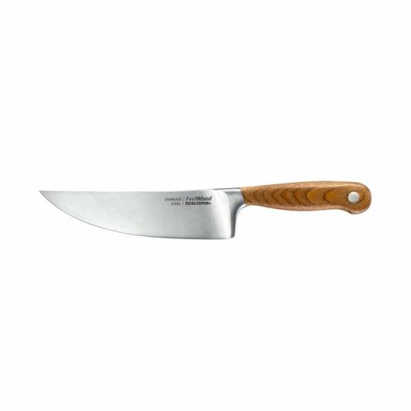 TESCOMA FEELWOOD Nóż kuchenny 18 cm / drewno jesionowe