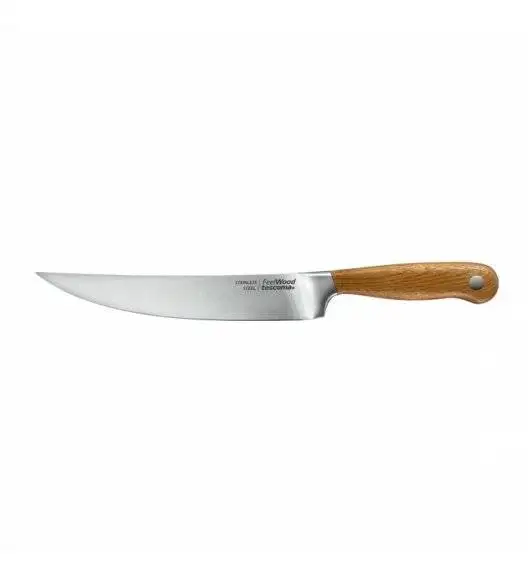 TESCOMA FEELWOOD Nóż do porcjowania / filetowania 20 cm / drewno jesionowe