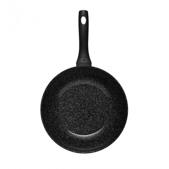 GERLACH GRANITEX Wok z powłoką ceramiczną ILAG Xera Dur 2® 28 cm / aluminium