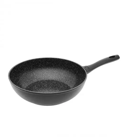 GERLACH GRANITEX Wok z powłoką ceramiczną  ILAG Xera Dur 2® 28 cm + pokrywka / aluminium