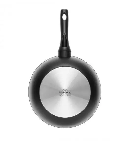 GERLACH GRANITEX Wok z powłoką ceramiczną  ILAG Xera Dur 2® 28 cm + pokrywka / aluminium