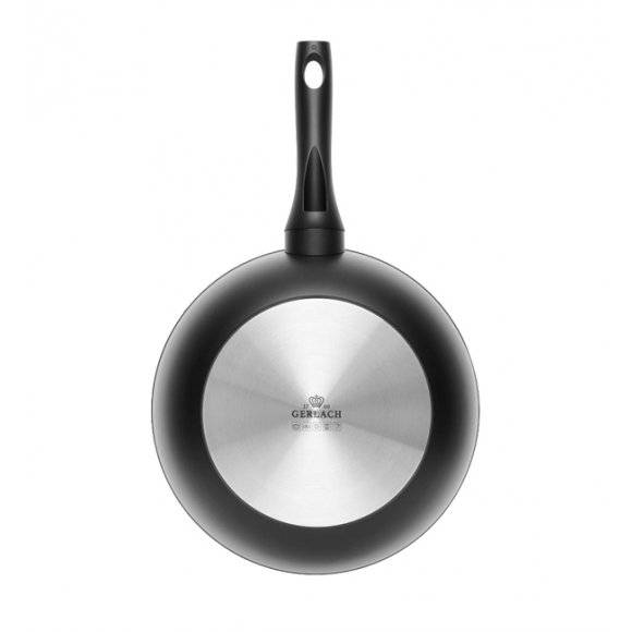GERLACH GRANITEX Wok z powłoką ceramiczną  ILAG Xera Dur 2® 28 cm + pokrywka / aluminium