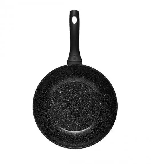 GERLACH GRANITEX Wok z powłoką ceramiczną  ILAG Xera Dur 2® 28 cm + pokrywka / aluminium