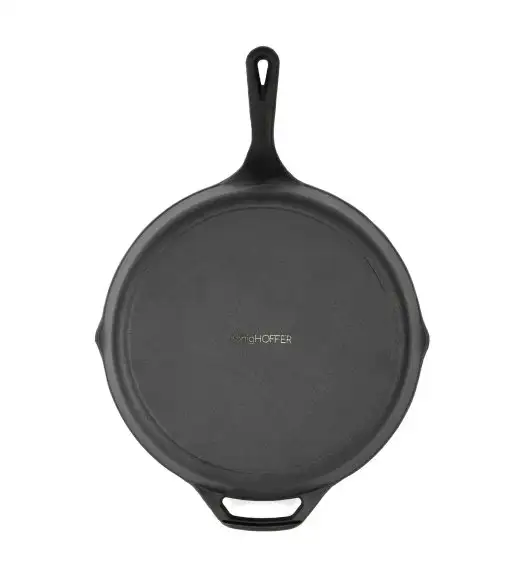 KONIGHOFFER Patelnia żeliwna 29 cm /  czarna