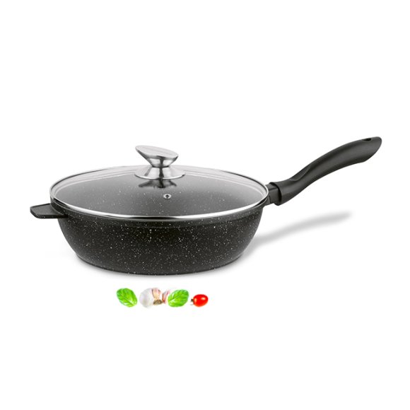 KONIGHOFFER POLLO Patelnia głęboka z pokrywką 28x8 cm / indukcja