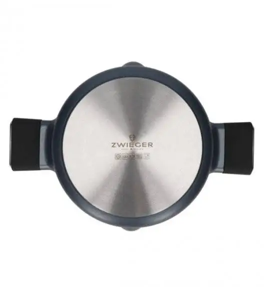 ZWIEGER VESNA Garnek 3,5 l z pokrywką 24 cm / GREBLON C3 non-stick / indukcja