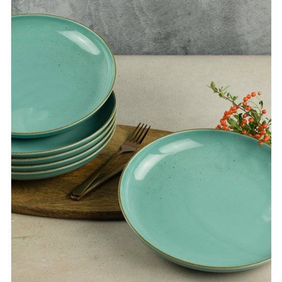 LUBIANA RONDO K5 Serwis obiadowy 54 el dla 18 os / morski / porcelana