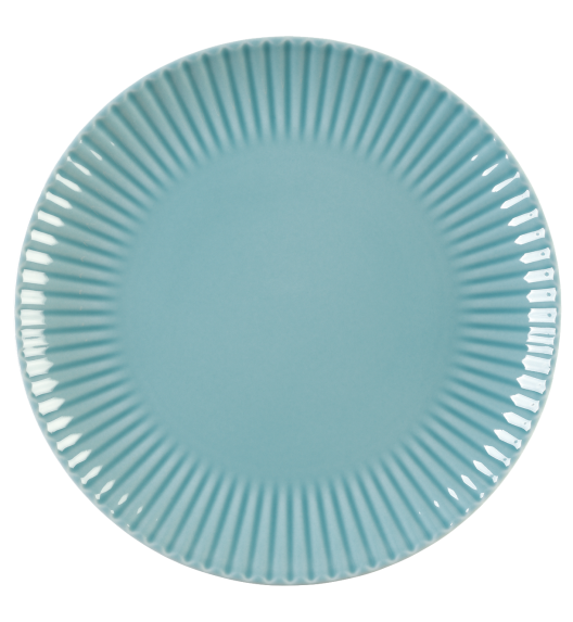 LUBIANA DAISY WATERFALL K6 Serwis obiadowo - kawowy 6 osób / 36 elementów / turkusowy